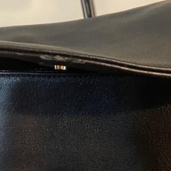 CB Pelletterie Made in Italy Black Genuine Full Leather Backpack Shoulder Bag - Picture 10 of 10